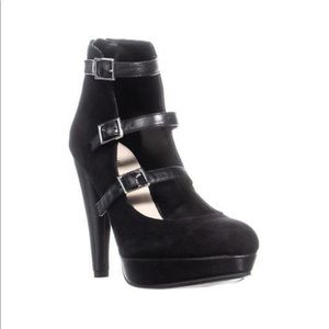 NEW Bar III Gloria Platform Multi-Strap Heels, 6.5